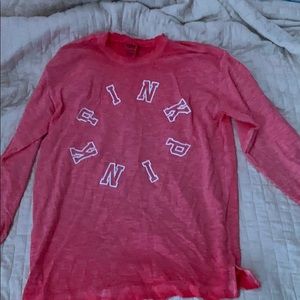 Red/pink long sleeve